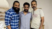 Pics of Jr NTR Posing With Rishab Shetty and Prashanth Neel at an Event in Bengaluru Go Viral
