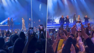 Justin Timberlake Reunites With NSYNC Members at One Night Only Concert In LA, Thrills Fans with 'It's Gonna Be Me' Performance (Watch Video)