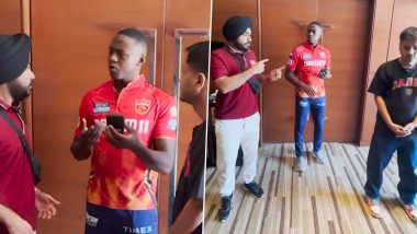 ‘Dafa Hoja Yahan Se Kaamchor’, Kagiso Rabada Engages in a Hilarious Conversation While Creating Content for Punjab Kings Ahead of IPL 2024 (Watch Video)