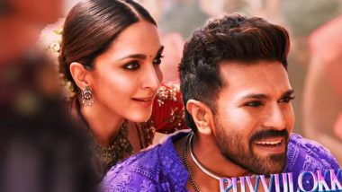Ram Charan Birthday: Game Changer Actress Kiara Advani Shares a Stunning Still From ‘Jaragandi’ Song and Extends Heartfelt Wishes to ‘Dearest RC’ (View Pic)