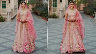 Here’s Why Kriti Kharbanda Ditched Red and Opted for a Pink Wedding Lehenga