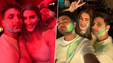 Kriti Sanon Rings in Holi 2024 With Her ‘Crew’ and They Look Super Fun! (View Pics)