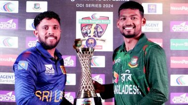 Bangladesh vs Sri Lanka Free Live Streaming Online, 2nd ODI 2024: How To Watch BAN vs SL Cricket Match Live Telecast on TV?