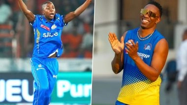 &lsquo;Keep Your Head Up Champ!&rsquo; Dwayne Bravo Offers Words of Encouragement to Kwena Maphaka After He Scripts Unwanted Record During SRH vs MI IPL 2024 Match