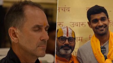 Lucknow Super Giants Players and Staff Visit Ram Mandir in Ayodhya Ahead of Starting IPL 2024 Campaign (Watch Video)