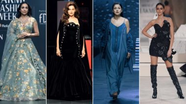 From Malaika Arora, Taapsee Pannu, Shehnaaz Gill to Ananya Panday - Celebs Sashay Down The Runway In Exquisite Couture At Lakme Fashion Week 2024 (Watch Videos)