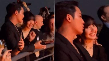 BLACKPINK's Lisa and Seventeen's Mingyu Spotted Chit-Chatting at Bulgari Event in Seoul (Watch Viral Videos)