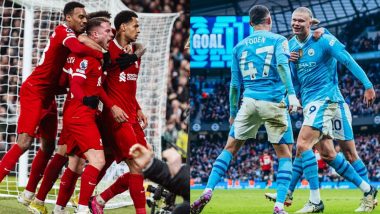Liverpool vs Manchester City, Premier League 2023-24 Live Streaming Online: How to Watch EPL Match Live Telecast on TV & Football Score Updates in IST?