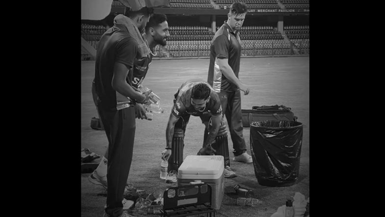 'Just Small Things...' Ishan Kishan Shares Awareness Message, Suggests Cricketers to Throw Water-Bottles Only In Dustbin After Practice (Watch Video)