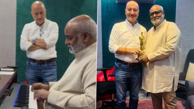 Tanvi The Great: Oscar-Winning Composer MM Keeravani Comes on Board As Music Director for Anupam Kher’s Directorial Film (Watch Video)