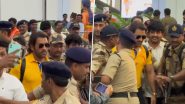 MS Dhoni Arrives in Visakhapatnam Ahead of DC vs CSK IPL 2024 Match, Video Goes Viral