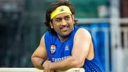 &lsquo;The Heart Goes Hosanna!&rsquo;, CSK Shares MS Dhoni&rsquo;s New Look in Yellow Bandana During a Training Session Ahead of IPL 2024 (View Pic)