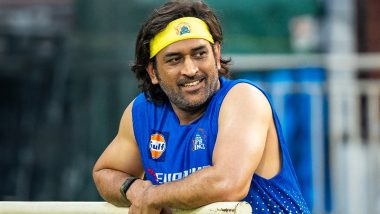 ‘The Heart Goes Hosanna!’, CSK Shares MS Dhoni’s New Look in Yellow Bandana During a Training Session Ahead of IPL 2024 (View Pic)