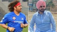 IPL 2024: Navjot Singh Sidhu Applauds MS Dhoni&rsquo;s Mental Resilience for Chennai Super Kings Triumph (Watch Video)