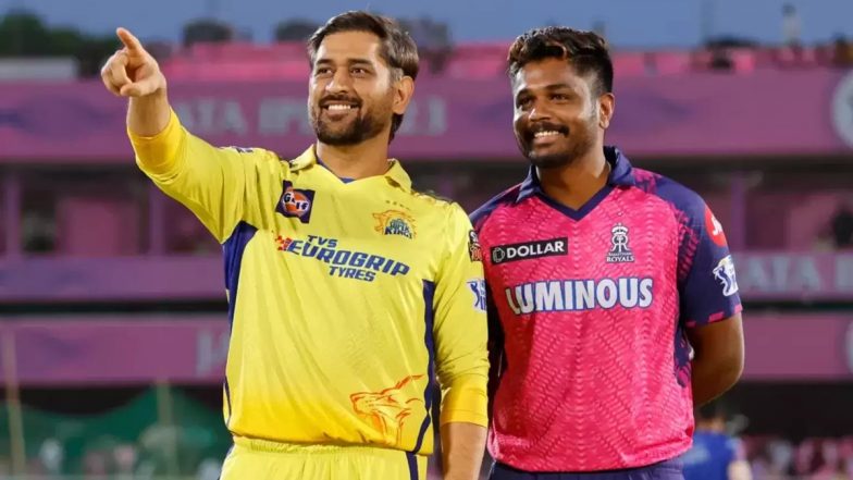 ‘Going to MS You at the Toss’ Rajasthan Royals’ Pay Touching Tribute to MS Dhoni As He Relinquishes CSK Captaincy Ahead of IPL 2024