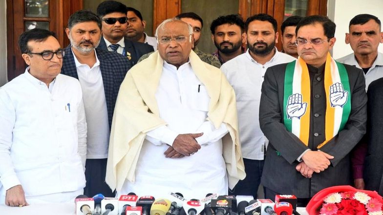 Hisar MP Brijendra Singh Quits BJP, Joins Congress (Watch Video)