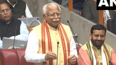 Haryana: Former CM Manohar Lal Khattar Resigns As MLA From Assembly, Says 'Chief Minister Nayab Saini Will Take Over Responsibility of Karnal Assembly' (Watch Video)