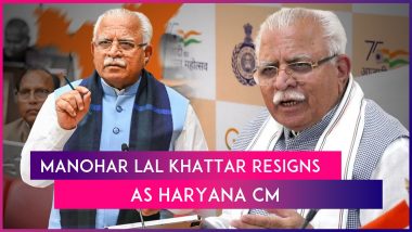 Manohar Lal Khattar, Cabinet Ministers Resign As BJP-JJP Alliance Breaks Ahead Of Lok Sabha Elections 2024