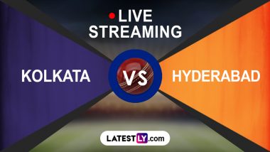 IPL 2024 Kolkata Knight Riders vs Sunrisers Hyderabad Free Live Streaming Online on JioCinema: Get TV Channel Telecast Details of KKR vs SRH T20 Cricket Match on Star Sports