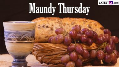 Maundy Thursday 2024 Images & Holy Thursday HD Wallpapers for Free Download Online: Quotes, Messages and Bible Verses To Send During Holy Week