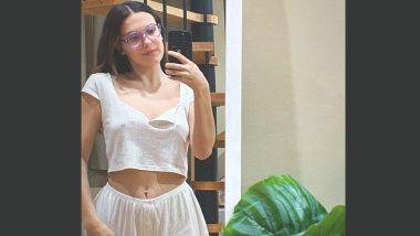 Millie Bobby Brown Keeps It Laid-Back yet Trendy in White PJ Top and Shorts, Oozes Effortlessly Chic Vibe (View Pic)