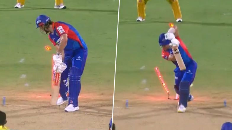 Fierce! Matheesha Pathirana Cleans Up Mitchell Marsh, Tristan Stubbs With Deadly Yorkers During DC vs CSK IPL 2024 (Watch Video)