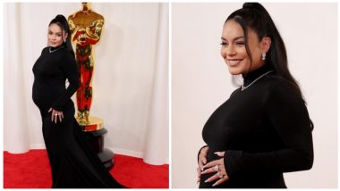 Vanessa Hudgens is Pregnant: Actress Confirms Pregnancy By Flaunting Her Baby Bump At Oscars 2024 Red Carpet (Watch Video)