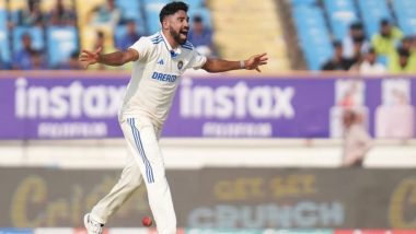 Happy Birthday Mohammed Siraj! BCCI Wishes Team India Pacer As He Turns 30