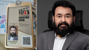 Mohanlal Added to FEFKA Directors’ Union; Lalettan Expresses Gratitude To Film Employees Federation of Kerala