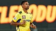 IPL 2024: Mustafizur Rahman Likely To Miss Chennai Super Kings&rsquo; Game Against Sunrisers Hyderabad on Friday: Reports