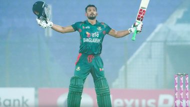 Najmul Hossain Shanto To Lead in Absence of Shakib Al Hasan As Bangladesh Announce T20I Squad for Zimbabwe Series