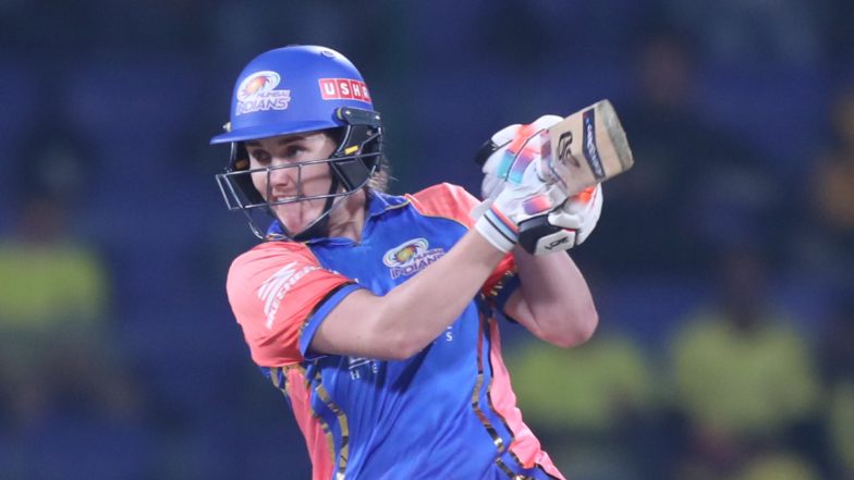 UPW-W vs MI-W WPL 2024 Innings Update: Nat Sciver-Brunt, Amelia Kerr Guide Mumbai Indians to 160/6