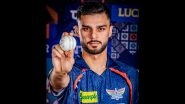 Naveen-ul-Haq Named Lucknow Super Giants&rsquo; Impact Player, Replaces KL Rahul During LSG vs PBKS IPL 2024 Match