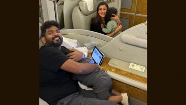 Nayanthara Dismisses Divorce Rumours With Husband Vignesh Shivan With a Perfect Family Photo on Insta (See Pic)