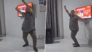 BJP MLA Neeraj Tamang Zimba Breaks Into Celebratory Dance After His Friend Raju Bista Declared Candidate From Darjeeling Lok Sabha Seat, Video Goes Viral