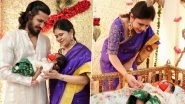 Nikhil Siddhartha&rsquo;s Wife Pallavi Varma Shares Adorable Pics From Their Baby Boy&rsquo;s Cradle Ceremony!
