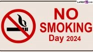 No Smoking Day 2024 Date: Know Its Origin, History, Significance and Tips To Beat Tobacco Cravings