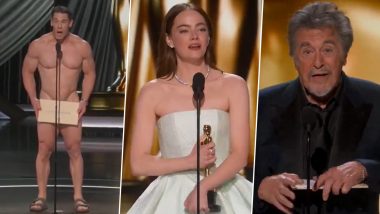 Oscars 2024 Highlights: From John Cena Going Naked, Ryan Gosling Performing I’m Just Ken to Al Pacino Skipping Nominees While Announcing Best Picture Award