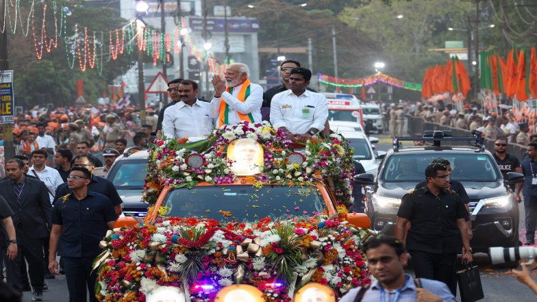 PM Narendra Modi’s Road Show in Tamil Nadu: Inquiry Against Coimbatore School Headmaster, Staff for Making Children Attend Road Show