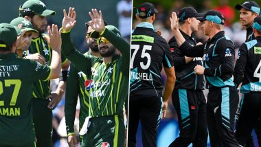 Pakistan vs New Zealand T20I Series 2024 Schedule Announced: Five-Match Series to Take Place in April Ahead of ICC T20 World Cup