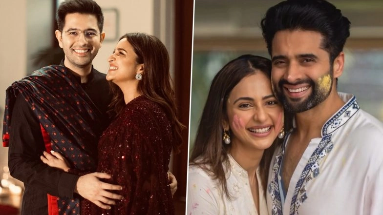 Holi 2024: Parineeti Chopra-Raghav Chadha to Rakul Preet Singh-Jackky Bhagnani, Celebrity Couples Who Are Celebrating Their First Holi as a Married Couple