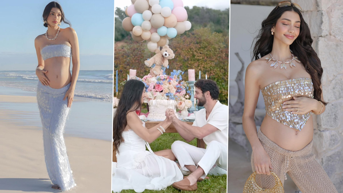 Alanna Panday Bares Her Baby Bump In Dreamy White To Mark Her 22 Week  Pregnancy Milestone