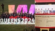 &lsquo;The Reason for Our Smile&rsquo;, Google India Reacts After RCB Win WPL 2024 Title (View Post)