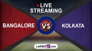IPL 2024 Royal Challengers Bengaluru vs Kolkata Knight Riders Free Live Streaming Online on JioCinema: Get TV Channel Telecast Details of RCB vs KKR T20 Cricket Match on Star Sports