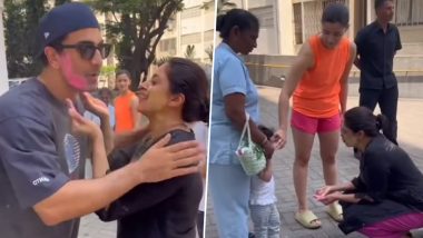 Holi 2024: Ranbir Kapoor and Alia Bhatt Celebrate the Festival of Colours With Daughter Raha (Watch Video)