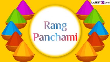 When Is Rang Panchami 2024? Know Date and Significance of the Popular Hindu Festival Celebrated Five Days After Holi