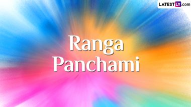 Ranga Panchami 2024 Date in Maharashtra and Madhya Pradesh: Know Panchami Tithi, Timings and Significance of the Hindu Festival