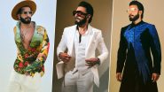 Ranveer Singh Photos From Anant-Radhika’s Pre-Wedding Gala: View All of The Actor’s Statement-Making and Trendsetting Styles From the Festivities in Jamnagar