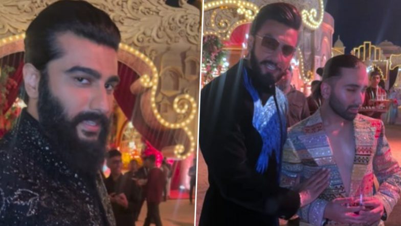 Arjun Kapoor Jokingly Tells Ranveer Singh ‘Tu Kidney Hai’ As Latter Tries To Explain ‘Liver’ Orry’s Signature Pose (Watch Video)