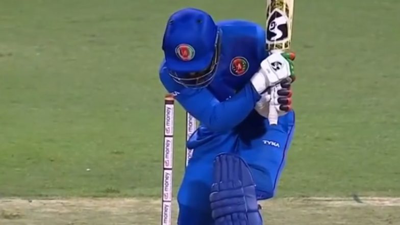 Rashid Khan Hits No-Look Six During Afghanistan vs Ireland 2nd T20I 2024 (Watch Video)